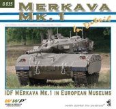 kniha Merkava Mk. 1B in detail, František Kořán - RAK 2013