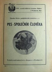 kniha Pes, společník člověka, Domov 1942
