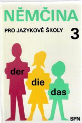 kniha Němčina pro jazykové školy 3, SPN 1990
