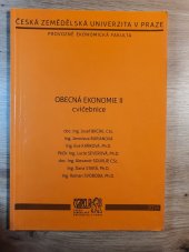 kniha Obecná ekonomie II cvičebnice, ČZU 2014