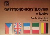 kniha Gastronomický slovník v kostce [čeština], angličtina, francouzština, italština, němčina, Ratio 1997