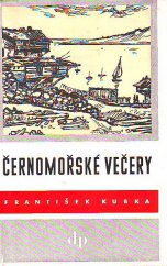 kniha Černomořské večery Pásmo povídek, Družstevní práce 1950