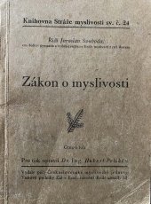 kniha Zákon o myslivosti, Zář 1948