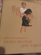 kniha Veselí přátelé Míši Kareše příběh nejkrásnějších prázdnin, Gustav Voleský 1936