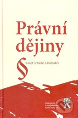kniha Právní dějiny, Aleš Čeněk 2007