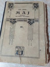 kniha Máj, čítanka pro školy měšťanské IV., Česká grafická Unie 1923