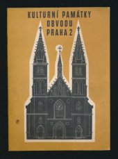 kniha Kulturní památky obvodu Prahy 2, ONV 1969