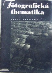kniha Fotografická thematika, Jaroslav Spousta 1947
