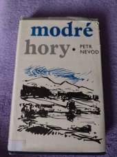 kniha Modré hory, Jihočeské nakladatelství 1985