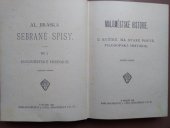 kniha Maloměstské historie, J. Otto 1921