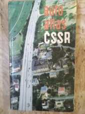 kniha Auto-atlas ČSSR. 1:400 000, Kartografie 1971