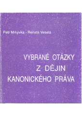 kniha Vybrané otázky z dějin kanonického práva, Doplněk 1992