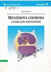 kniha Menièrova choroba a poruchy rovnováhy, Grada 2001
