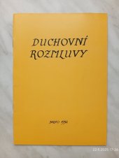 kniha Duchovní rozmluvy, Brněnská Oaza 1992