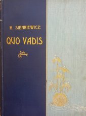 kniha Quo vadis? II. román z doby Neronovy, E. Beaufort 1902
