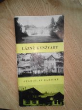 kniha Lázně Kynžvart v minulosti a přítomnosti Průvodce po městě a okolí, Západočeské nakladatelství 1969
