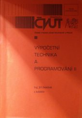 kniha Výpočetní technika a programování II, ČVUT, Fakulta elektrotechnická 1999