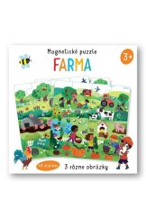 kniha Magnetické puzzle Farma, Svojtka 2024