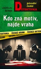 kniha Kdo zná motiv, najde vraha, MOBA 2025