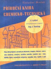 kniha Příruční kniha chemicko-technická, I.L. Kober 1948