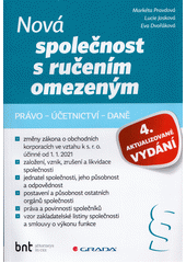 kniha Nová společnost s ručením omezeným právo - účetnictví - daně, Grada 2021