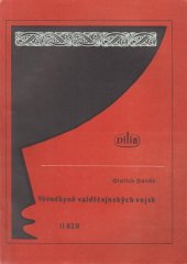 kniha Vévodkyně valdštejnských vojsk hra, Dilia 1981