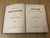 kniha Sedláci u Chlumce román z dob Marie Teresie, František Bačkovský 1896