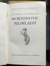 kniha Jirka, postrach rodiny. [Díl] I, - Mortonovic nejmladší, Jos. R. Vilímek 1936