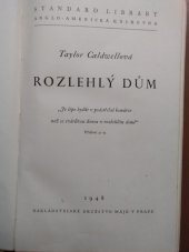 kniha Rozlehlý dům ..., Nakladatelské družstvo Máje 1948