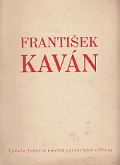 kniha František Kaván, Jednota umělců výtvarných 1942