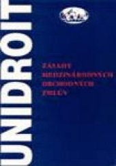kniha UNIDROIT Zásady medzinárodných obchodných zmlúv, Iura Edition 1996