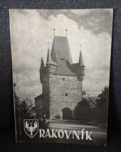 kniha Rakovník. 1. Část, - Stručné dějiny města., Měst. NV 1966