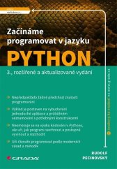 kniha Začínáme programovat v jazyku Python 3., rozšířené a aktualizované vydání, Grada 2024