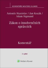 kniha Zákon o insolvenčních správcích Komentář, Wolters Kluwer 2023
