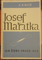 kniha Josef Mařatka, Jan Štenc 1935