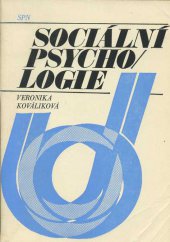 kniha Sociální psychologie, SPN 1980