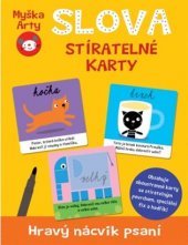 kniha Myška Arty - Slova Stíratelné karty, Svojtka & Co. 2017