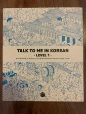 kniha Talk To Me In Korean Textbook Level 1, Longtail Books 2015