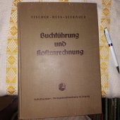 kniha Buchführung und Kostenrechnung, G. A. Gloeckner 1941