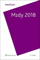 kniha Mzdy 2018 Meritum, Wolters Kluwer 2018