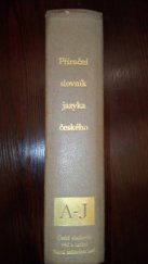 kniha Příruční slovník jazyka českého I. - 1935-1937 - A-J, Státní nakladatelství 1935