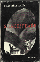 kniha Shakespeare Divadelní hra o 8 obrazech, Fr. Borový 1940