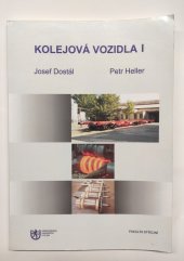 kniha Kolejová vozidla I, Západočeská univerzita v Plzni 2007
