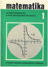 kniha Matematika. Část 1, SZN 1978
