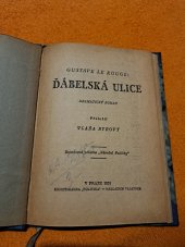 kniha Ďábelská ulice dramatický román, Politika 1931