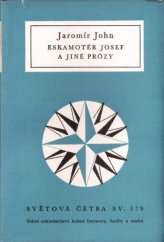 kniha Eskamotér Josef a jiné prózy, SNKLHU  1958