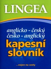 kniha Anglicko-český, česko-anglický kapesní slovník, Lingea 2004