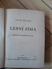 kniha Lesní zima román ze slezských hor, Českomoravské podniky tiskařské a vydavatelské 1930