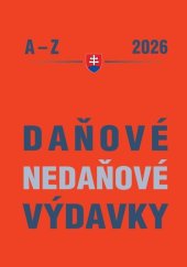 kniha Daňové a nedaňové výdavky 2026, Poradca 2026