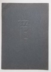 kniha Portréty Marie Ehlerové [Letáček výstavy], Brno, 19.1.-13.2.1958, Dům umění 1958